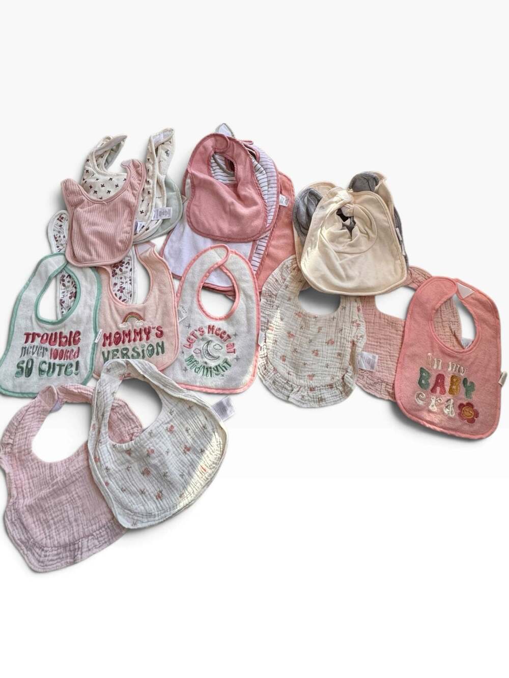 Baby Bib Bundle – Assorted Prints & Colors